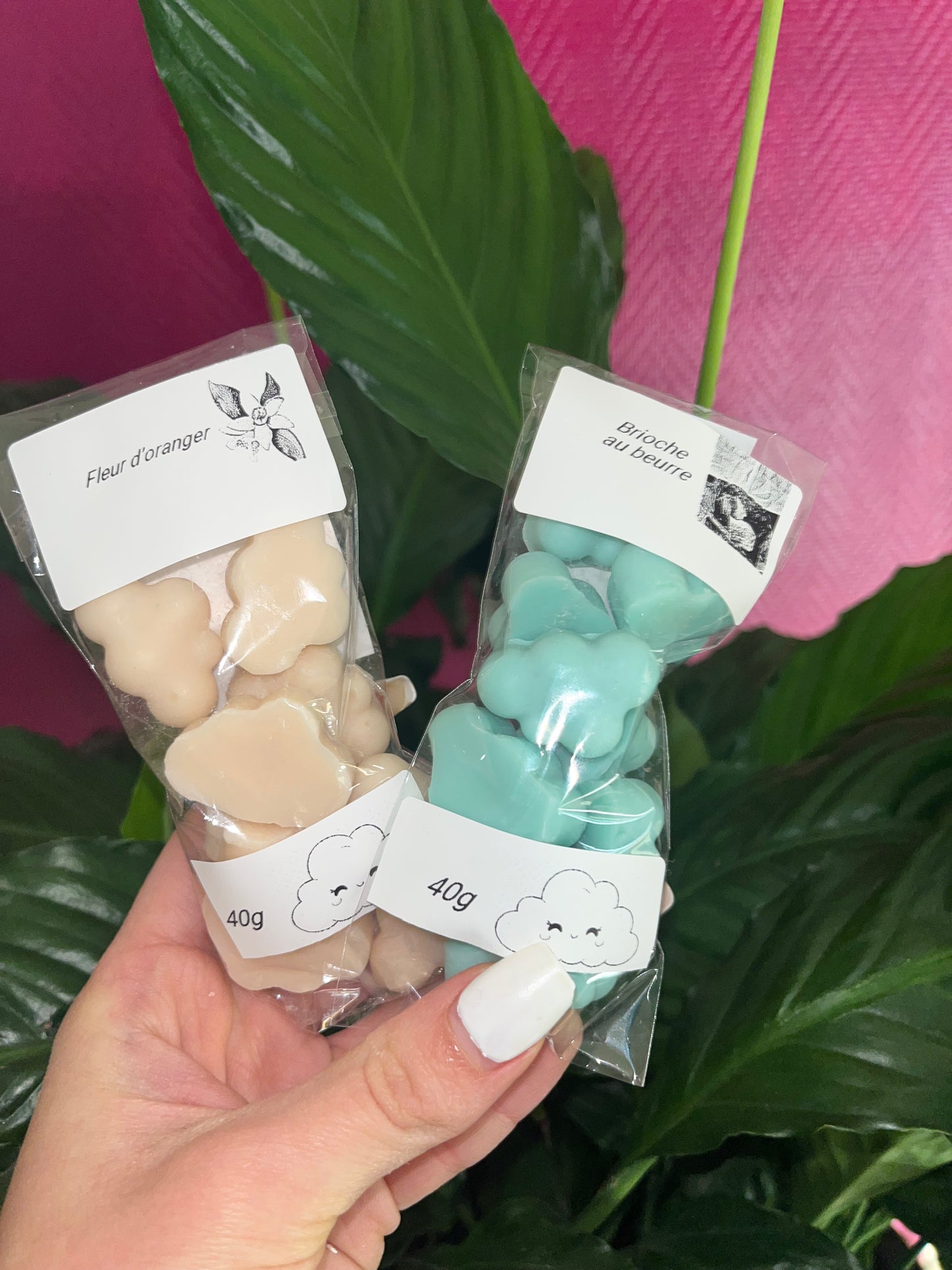 Sachet fondant parfumé nuage x1 de 40g ☁️