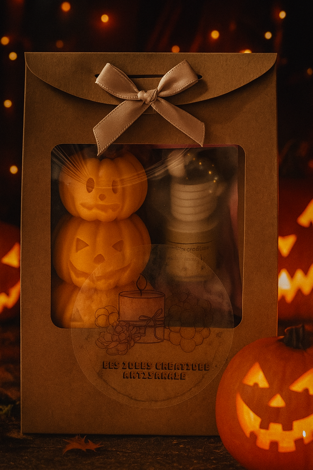 Coffret citrouille Halloween