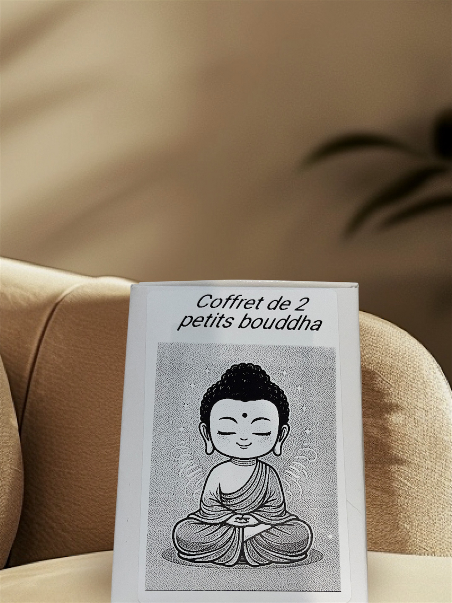 Coffret de 2 petit bouddha